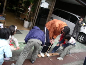 火起こし　うどんの花里
