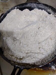 フライパンで焙煎