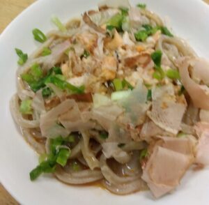 鮭缶使用のうどんレシピ